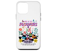 Free as the Flowers Cool Quotes Illustration Graphic Designs Custodia per iPhone 12 mini