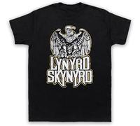 Free Bird Rock Hit Small Black Mens T-Shirt Black Size S