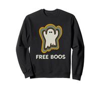 Free Boos Ghost or Spirit Spooky Fall Design Felpa