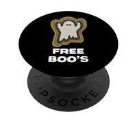 Free Boo's Ghost or Spirit Spooky Fall Design PopSockets PopGrip Adesivo