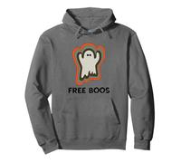 Free Boos Ghost or Spirit Spooky Fall Party Design Felpa con Cappuccio
