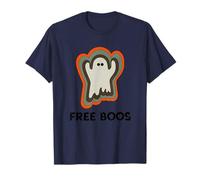 Free Boos Ghost or Spirit Spooky Fall Party Design Maglietta
