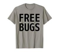 Free Bugs - Cosa Si Ottiene da Un Programmatore Black Text Design Maglietta