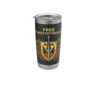 Free Constantinople - Bold Historical Statement Design Bicchiere termico in acciaio inox doppia parete