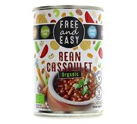 Free & Easy Cassoulet di fagioli biologici, 400 g, confezione da 6