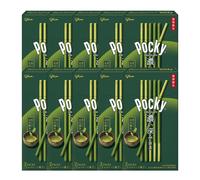 Free Express Glico Pocky Deep Matcha 2 pezzi x 10 confezioni Japan Green Tea ...