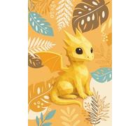 Free Fall Dragon || Lined Notebook, 6x9, 120 Pages: A cozy companion for notes, musings, and dragon-sized ideas