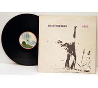 FREE - FREE, Heartbreaker PINK RIM LABEL. Great CopyVery rare. 1972. Matrix stamp. A1, B2-U Island.