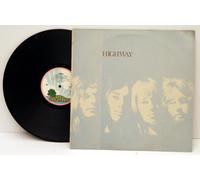 FREE - FREE, Highway PINK RIM LABEL. Top copy. Very rare. 1970. Matrix stamp. A1-U, B1-U.Island.