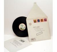 FREE - FREE, Live Gimmick envelope sleeve. PINK RIM LABEL. Great CopyVery rare. 1971. Matrix stamp. A1-U, B1-U.Island.