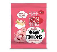 Free From Fellows Malvas de fresa vegana 105g (paquete de 10)