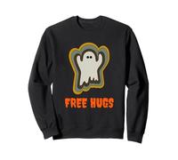 Free Hugs Ghost And Spirit Spooky Fall Design Felpa