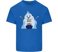 Free Hugs Iceberg E Nave Ambiente Uomo Cotone T-Shirt
