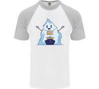 Free Hugs Iceberg E Nave Ambiente Uomo S/S Baseball T-Shirt