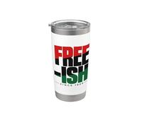 Free-ish Since 1865 Juneteenth Freedom Day Bicchiere termico in acciaio inox doppia parete