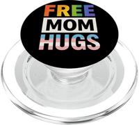 Free Mom Hugs Orgoglio LGBTQ Arcobaleno Sostegno Allievi PopSockets PopGrip per MagSafe