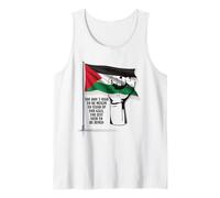 Free Palestine Design Libertà per la Palestina Pace a Gaza Canotta