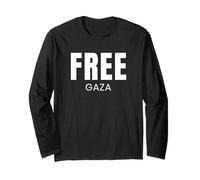 Free Palestine Gaza T Shirt Uomo e Donna Maglia a Manica