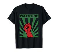 Free Palestine Shirt | Propaganda-Style Palestine Fist Maglietta