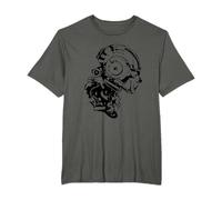 Free Party Tekno Art Spiral Freetekno Rave Tribe Maglietta