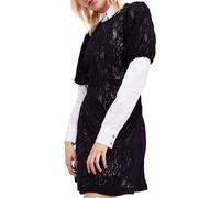 Free People Donna Bello Principessa Vestito Camicia, Nero, x-Small