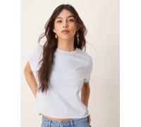 Free People - Everyday - T-shirt comoda blu ghiaccio XS