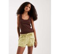 Free People - Good Fortune - Pantaloncini verde oliva caldo M