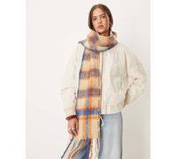 Free People - Highland - Sciarpa skinny multicolore a quadri One Size