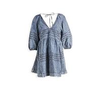 Free People Mini Abito da Donna Sweet Surrender, Azzurro Acido, XS