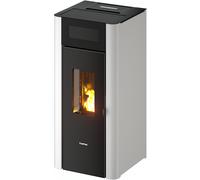 Free_point STUFA A PELLET ARIA FREEPOINT AMARANTO 9 8,5 kW BIANCA
