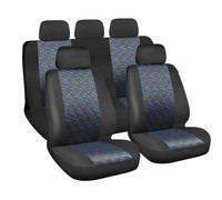 Free, set fodere coordinate - Nero/Blu sedili auto