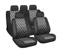 Free, set fodere coordinate - Nero/Grigio sedili auto