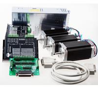 Free Ship Motore passo-passo 3axis Nema23 step motor 425oz-in 3A&Driver Board