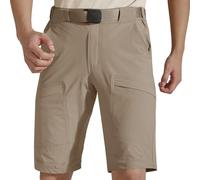 FREE SOLDIER Pantaloncini Cargo da Trekking Uomo con Cintura Leggeri e Rapidamente Asciuganti Pantaloncini Estivi con Multiple per Uso Casual Lavoro e Golf
