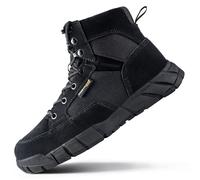 FREE SOLDIER Stivali da Uomo Ultraleggeri Stivali da Lavoro Tattici Militari 6" inch High-Tops Stivali da Neve Traspiranti Traspiranti per Camminare a Piedi (Nero 39 EU)