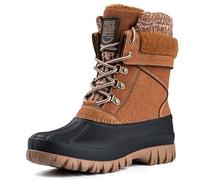FREE SOLDIER Zhuoma, Snow Boot Donna, Marrone, 38 EU
