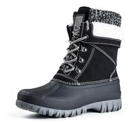 FREE SOLDIER Zhuoma, Snow Boot Donna, Nero, 37 EU