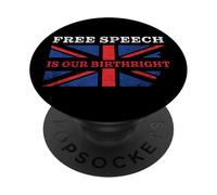 Free Speech is Our Birthright - Anti-Woke Conservative Quote PopSockets PopGrip Adesivo