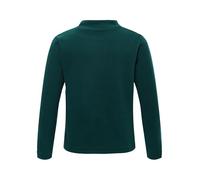 Freebily Maglietta da Ragazza Calda Morbida Manica Lunga T-Shirt Sci Collo Alto Maglia Termica Lupetto Bambino Thermal Top Autunno Inverno Base Layer Camicia Verde 11-12 Anni