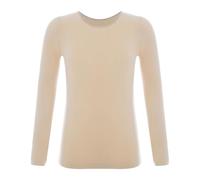 Freebily Maglietta Intima Termica per Bambina Thermal T-Shirt Maniche Lunghe Tinta Unita Biancheria Intima Calda Traspirante Invernali Maglia Termiche Ragazzo Camicia Termico Nudo A 7-10 anni