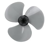 Freebily Ventola in Plastica Pale Ventilatore Ricambio Lama di Plastica 12/16 Pollici 3/5 Foglie Ventilatore a Piantana da Tavolo Lampada Accessorio per Ventilatore Grigio Taglia unica