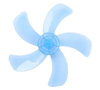 Freebily Ventola in Plastica Pale Ventilatore Ricambio Lama di Plastica 12/16 Pollici 3/5 Foglie Ventilatore a Piantana da Tavolo Lampada Accessorio per Ventilatore Cielo blu A Taglia unica