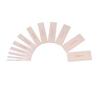 FREEBLOSS 12 strumenti di separazione in legno per macramè, strumento per macramè, guida distanziatore per macramè, 12 misure, righello guida per macramè, strumenti e attrezzature