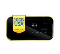 FREEBOT Router mobile Hotspot 4G LTE con dati prepagati da 10 GB USA 365 giorni, WiFi portatile per viaggiare in oltre 150 paesi Router locale e internazionale Accesso Multi-Carrier Nessun contratto o