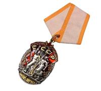 FREECROWS Medaglia di gloria della bandiera rossa del lavoro dell'ordine sovietico - replica del premio storico CCCP