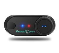 FreedConn TCOM VB Moto Sistema di comunicazione 2-3 Pilota Distanza 800M Interfono Bluetooth da Casco per Moto, MP3 GPS Impermeabile Universale Interphone Motorbike