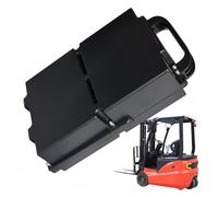 FREEDOH Batteria al Litio Ferro fosfato 24V per Carrello elevatore Elettrico, Batteria di Ricambio 24V 30AH con Maniglia e BMS,24v30ah(with Lights)