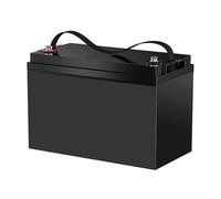 FREEDOH Batteria al Litio Ferro fosfato da 12 Volt, Batteria di accumulo di energia da 12 V, 100 Ah, per Golf Cart, Camper con Scheda di Protezione BMS