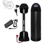 FREEDOH Batteria al Litio Kettle da 36V 10,4Ah 13Ah 15Ah 17Ah Batteria Ricaricabile per Bici elettrica da 48V 10,4Ah 13Ah 15Ah 17Ah per Motore da 200-900W con Caricabatterie,48v13ah
