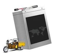 FREEDOH Batteria al Litio LiFePO4 da 72 Volt, 35 Ah, 45 Ah, 50 Ah, 55 Ah, 60 Ah, 80 Ah, per Moto, Motore per ciclomotore e Triciclo da 2000-6000 W con caricabatteria,72v35ah